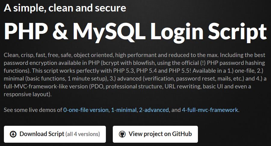 sistema usuarios php mysql