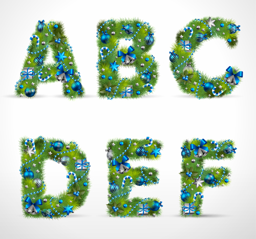 abecedarios navideƱo