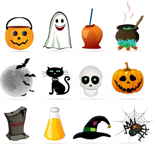 Colección de iconos gratis para Halloween