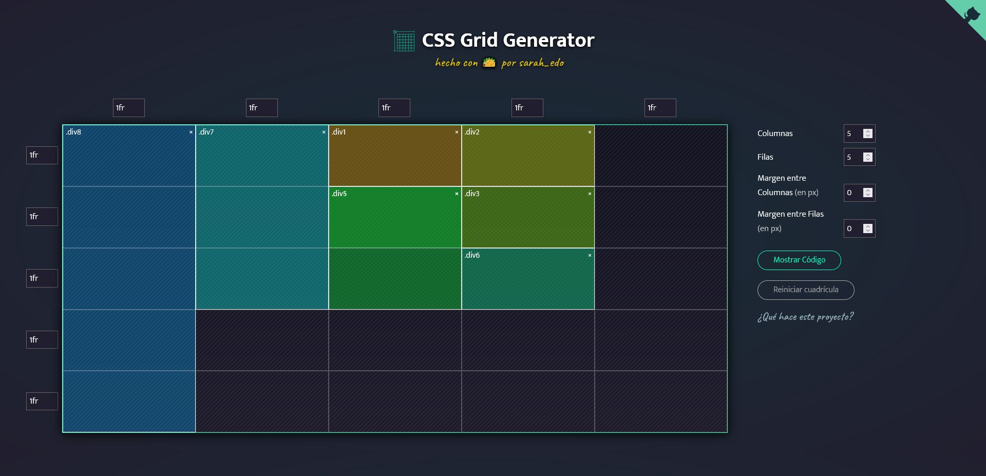 cssgrid generator