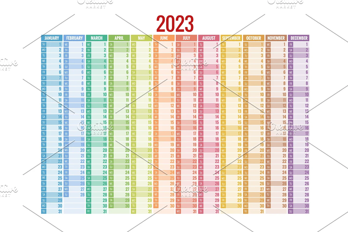 planificador calendario 2023
