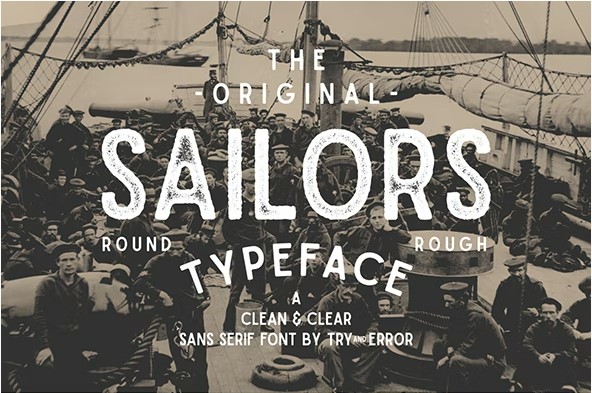 sailors font