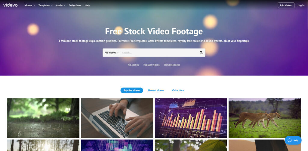 Free Stock Video Footage HD 4K videvo