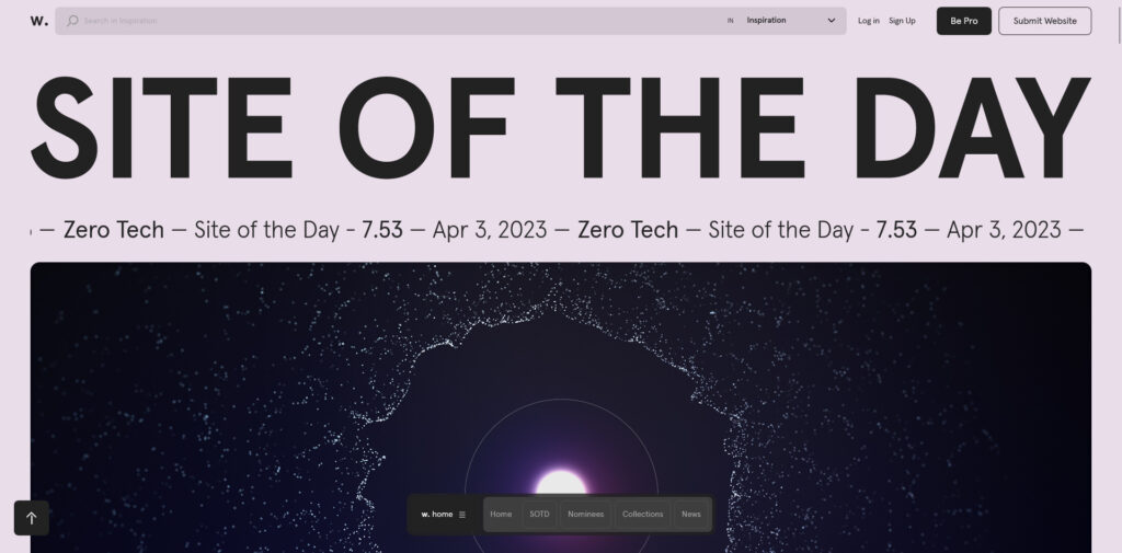 Awwwards Website Awards Best Web Design Trends