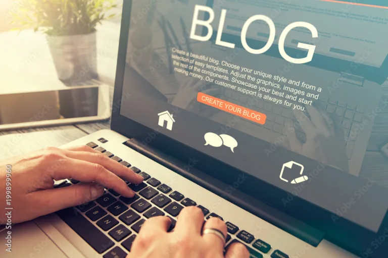 blogging blog word coder coding using laptop stockpack adobe stock jpg