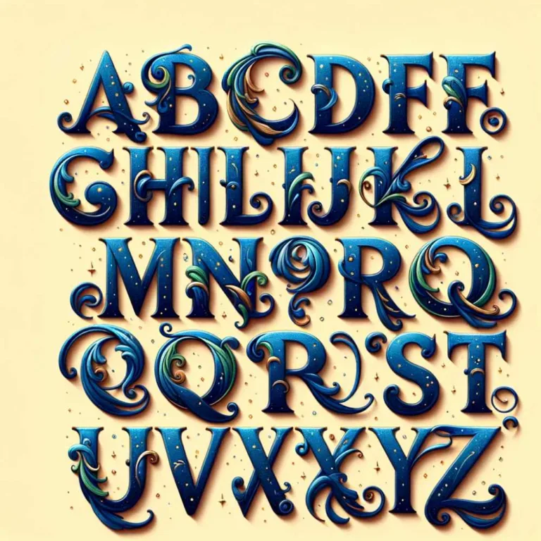 letras en cursiva