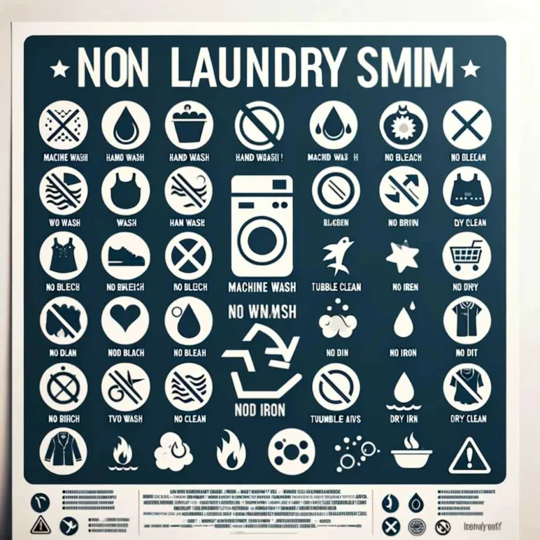 simbolos de lavado ropa