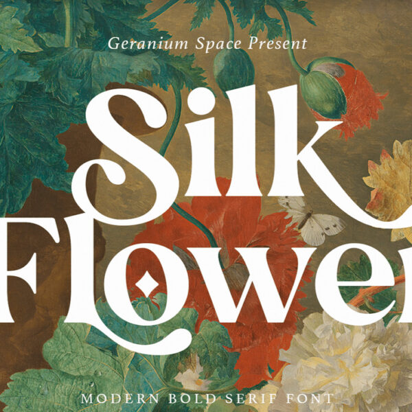 Silk Flower Modern Bold Serif e1716803638288