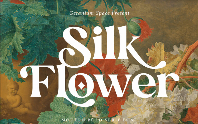 Silk Flower Modern Bold Serif e1716803638288