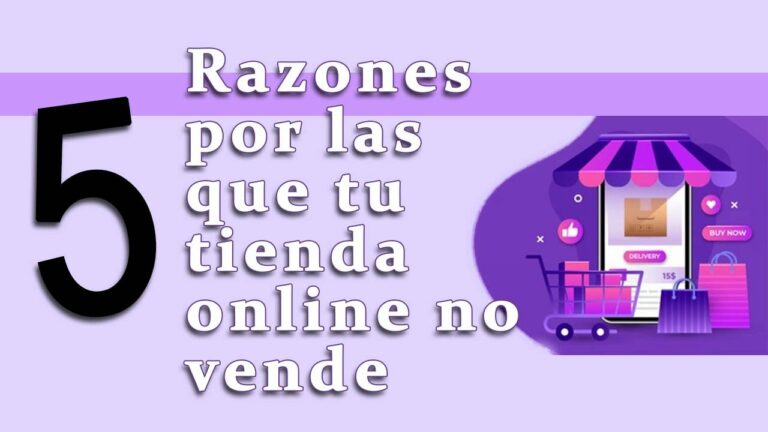 5 motivos por los que tu tienda ecommerce no vende