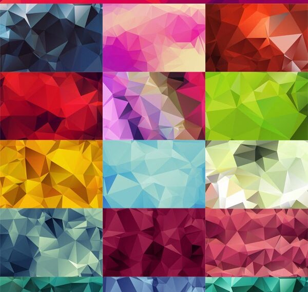 50 fondos gratis con poligonos