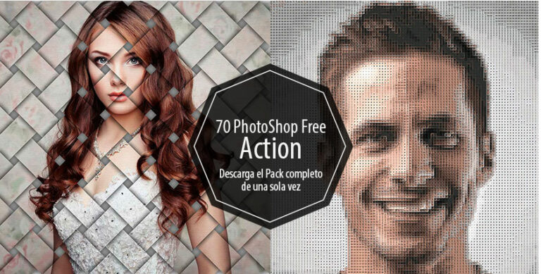 acciones 3d photoshop gratis