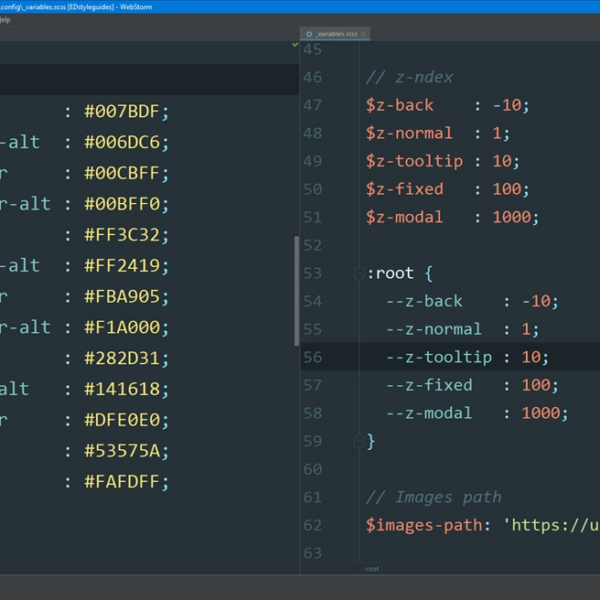 como utilizar las variables css