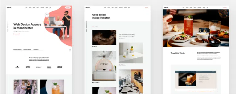 diseno de paginas web para inspirarse por colores