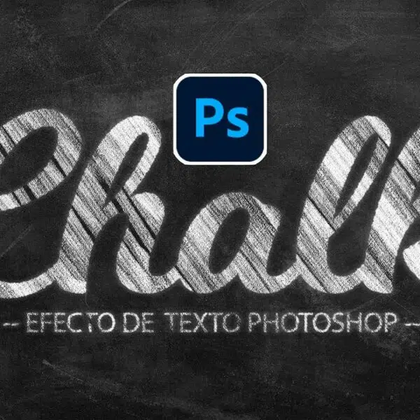 efecto texto tiza con photoshop