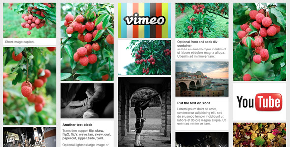 galeria de fotos tipo pinterest con jquery