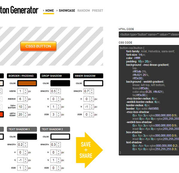 generadores de codigo css para paginas web