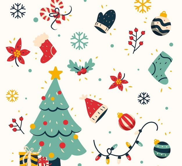 magnificos vectores navidad gratis