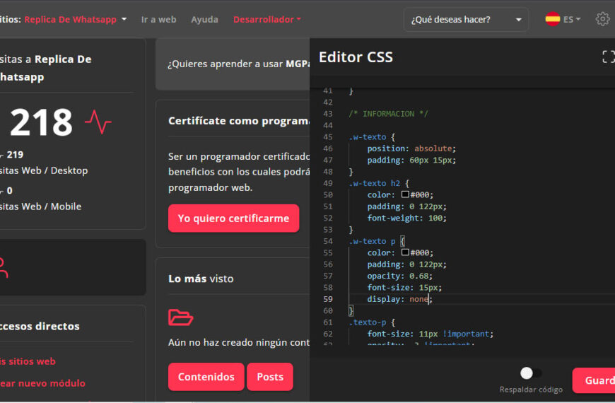 maneras de esconder un elemento con css