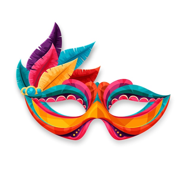 mascaras de carnaval en vector y gratis