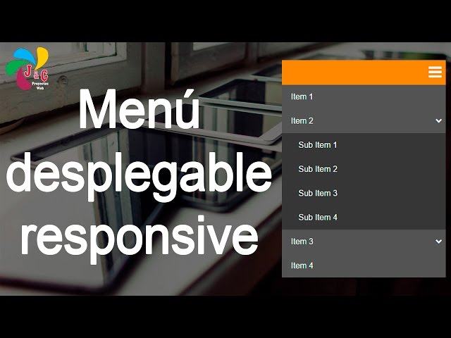 menus horizontales desplegables con jquery