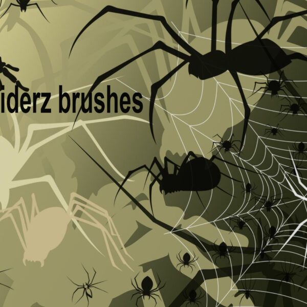 pinceles de aranas y telaranas para photoshop