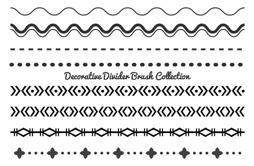 pinceles de lineas para photoshop