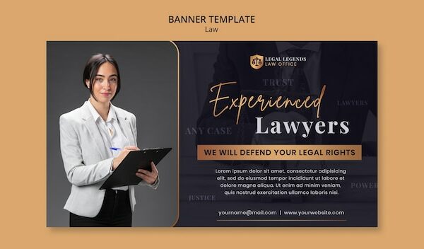 plantillas web para abogados en psd gratis