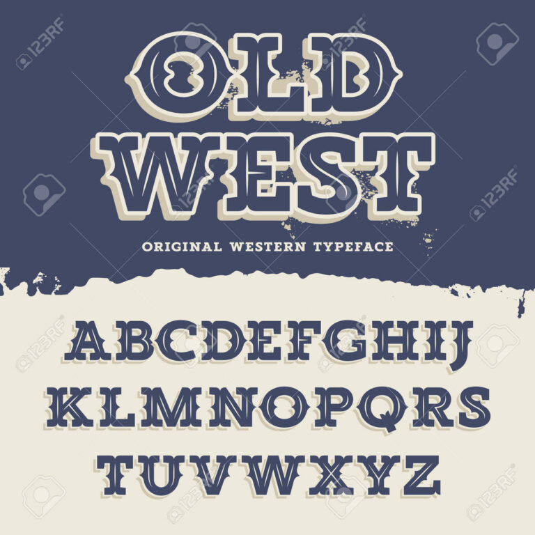 tipografias gratis del oeste