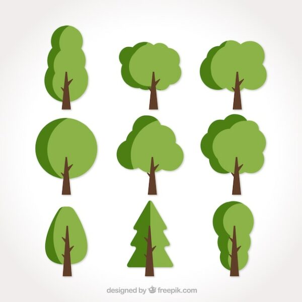 vectores de arboles para descargar gratis