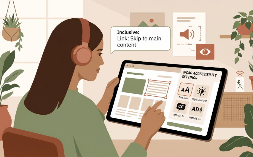 DiseƱador web aplicando la European Accessibility Act en su trabajo