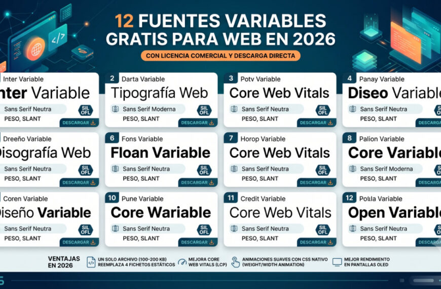 fuentes variables gratis