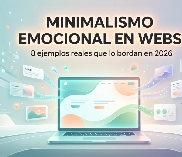 minimalismo emocional en webs