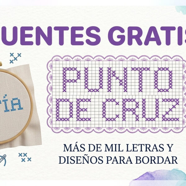fuentes punto de cruz gratis