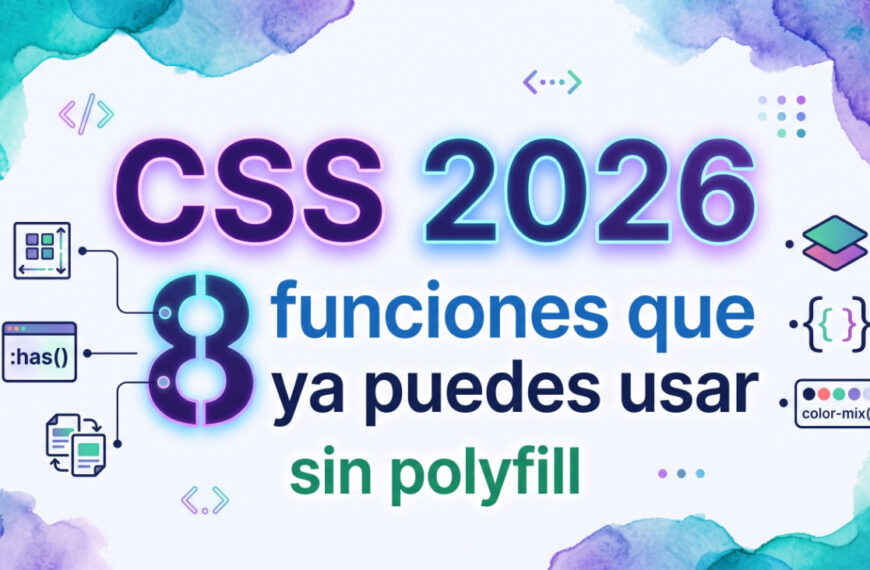 css 2026 funciones sin polyfill