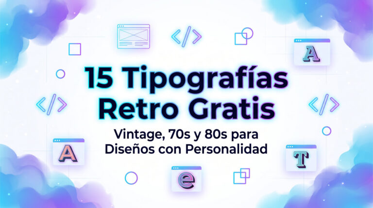 tipografias retro gratis