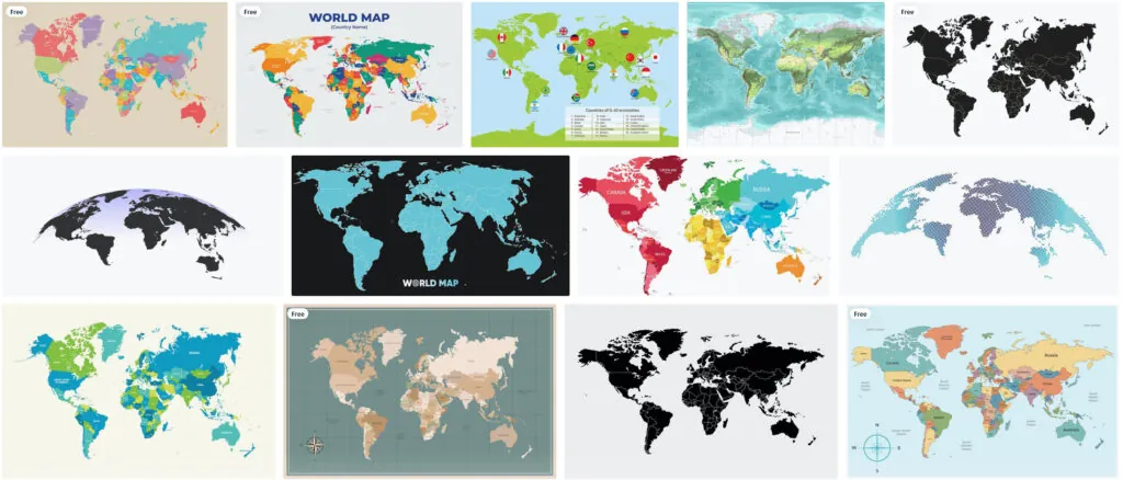 World Map Vector