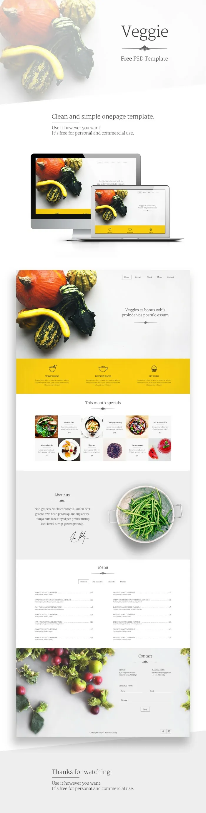 plantilla-psd-restaurante