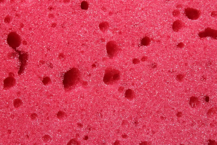 textura-esponja-roja