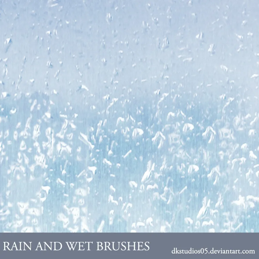 pinceles gratis para photoshop de lluvia