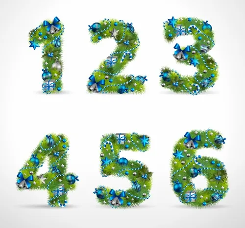 vectores_alfabeto_navidad