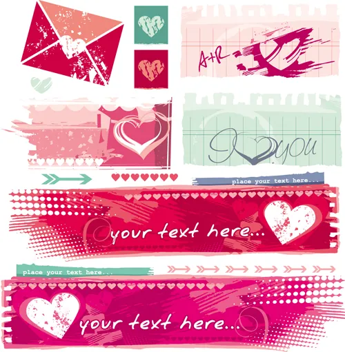 banners_san_valentin_vector