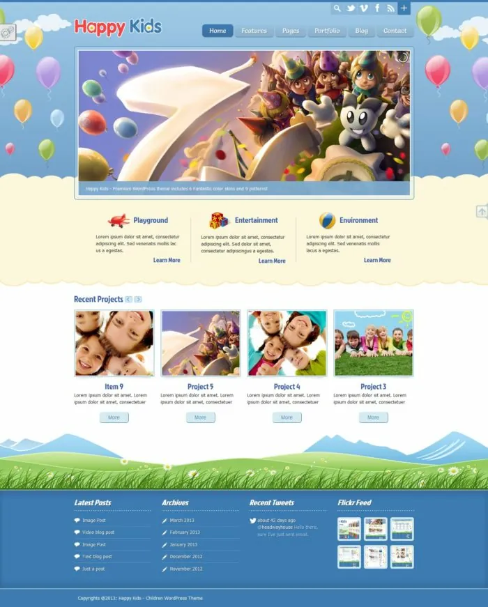 temas wordpress infantiles premium 1