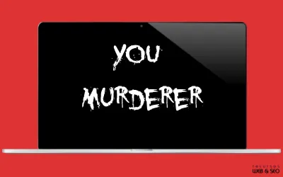 you murderer font