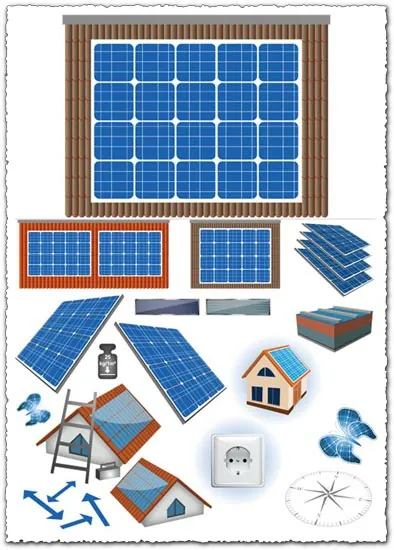 vectores-paneles-solares