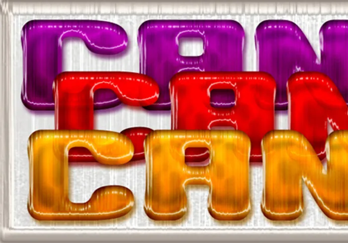 fancy candy photoshop styles