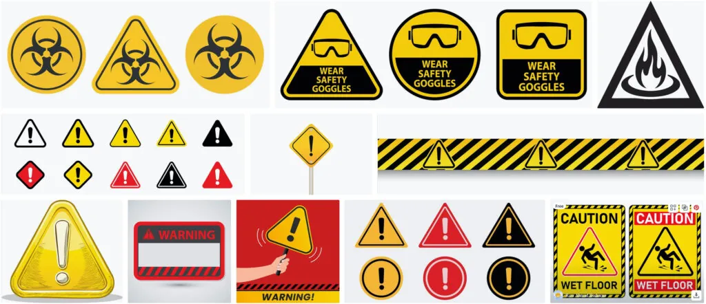 Warning Sign Vector