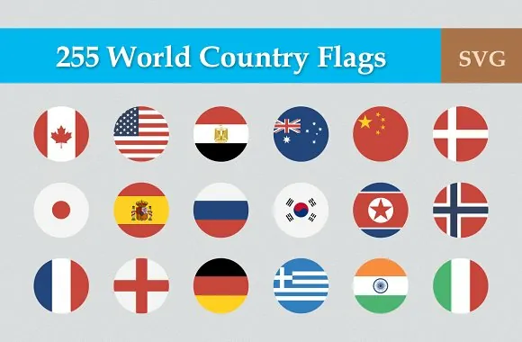 banderas de países