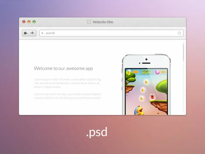 mockups-safari-psd