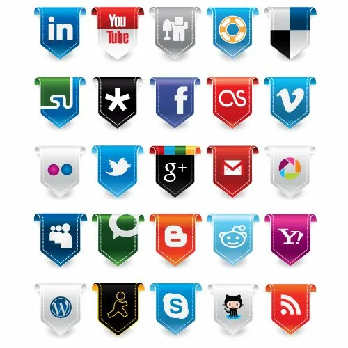 iconos redes sociales ai